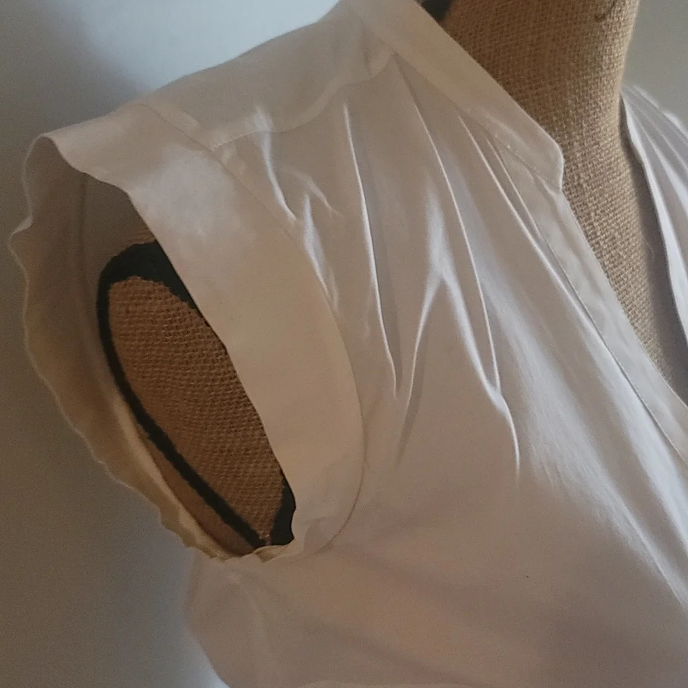 Veronica Beard Ruched Shirtdress - Picture 9 of 16